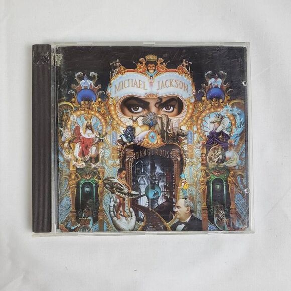 Michael Jackson Dangerous CD 1991 Epic Original Album Pop R&B Classic Hits - Picture 1 of 4